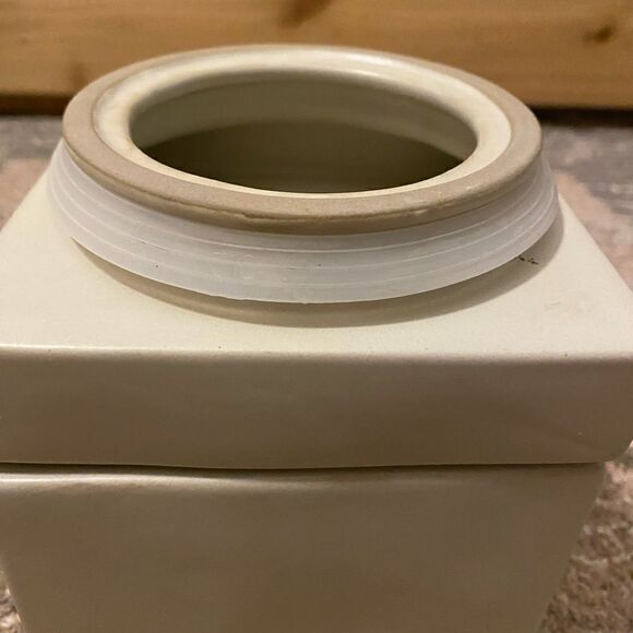 Threshold Studio Mcgee Stoneware Container - Picture 9 of 11